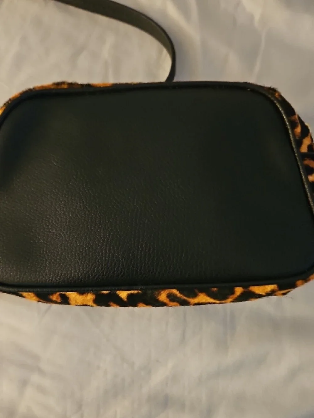 Michael Kors Leopard-Print Crossbody Bag in Brown and Black